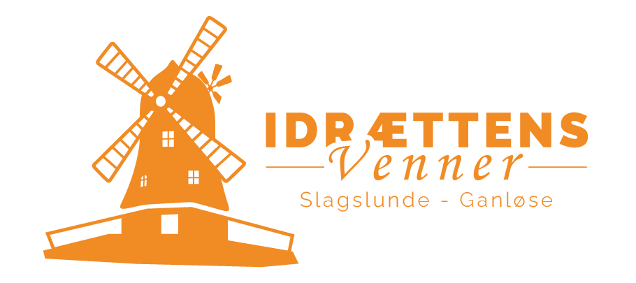 Idrættens venner — Tvær logo, orange